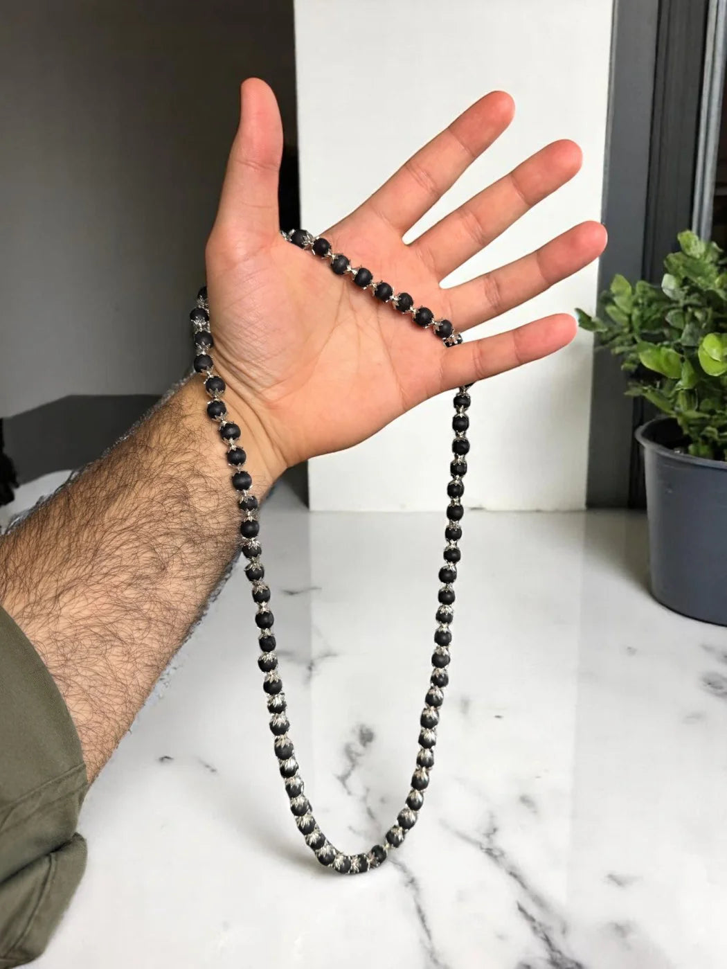 Original Ebony Wood Karungali Mala