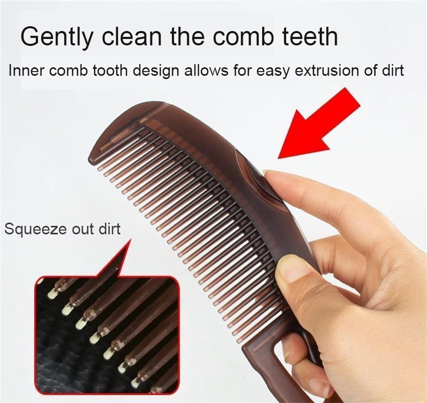 Dandruff-Free Massage Comb