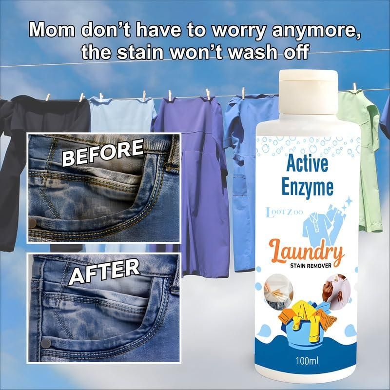 Active Enzyme Laundry Stain Remover (Buy 1 Get 1 Free)