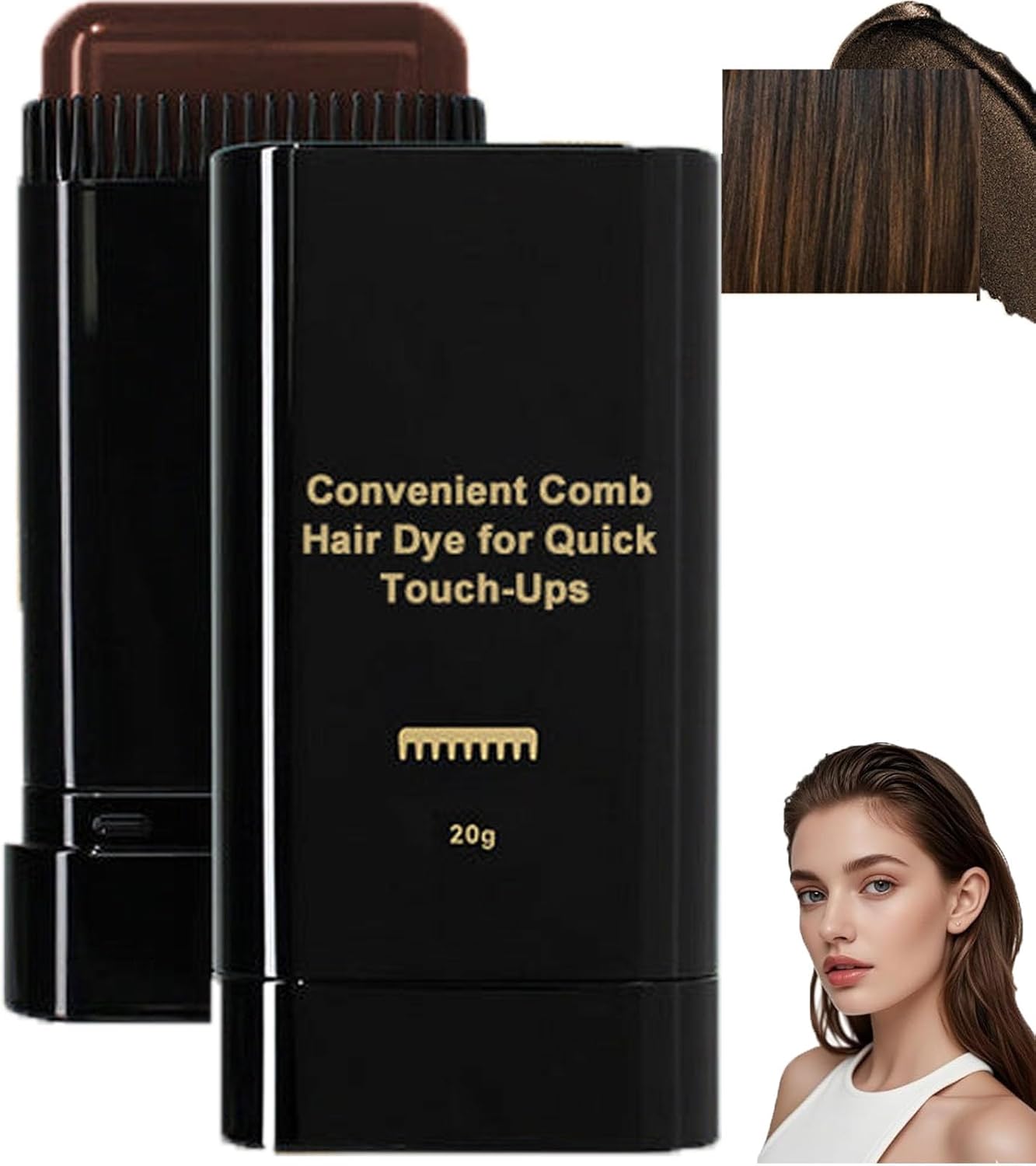 Instant Hair Colour Refill With Comb