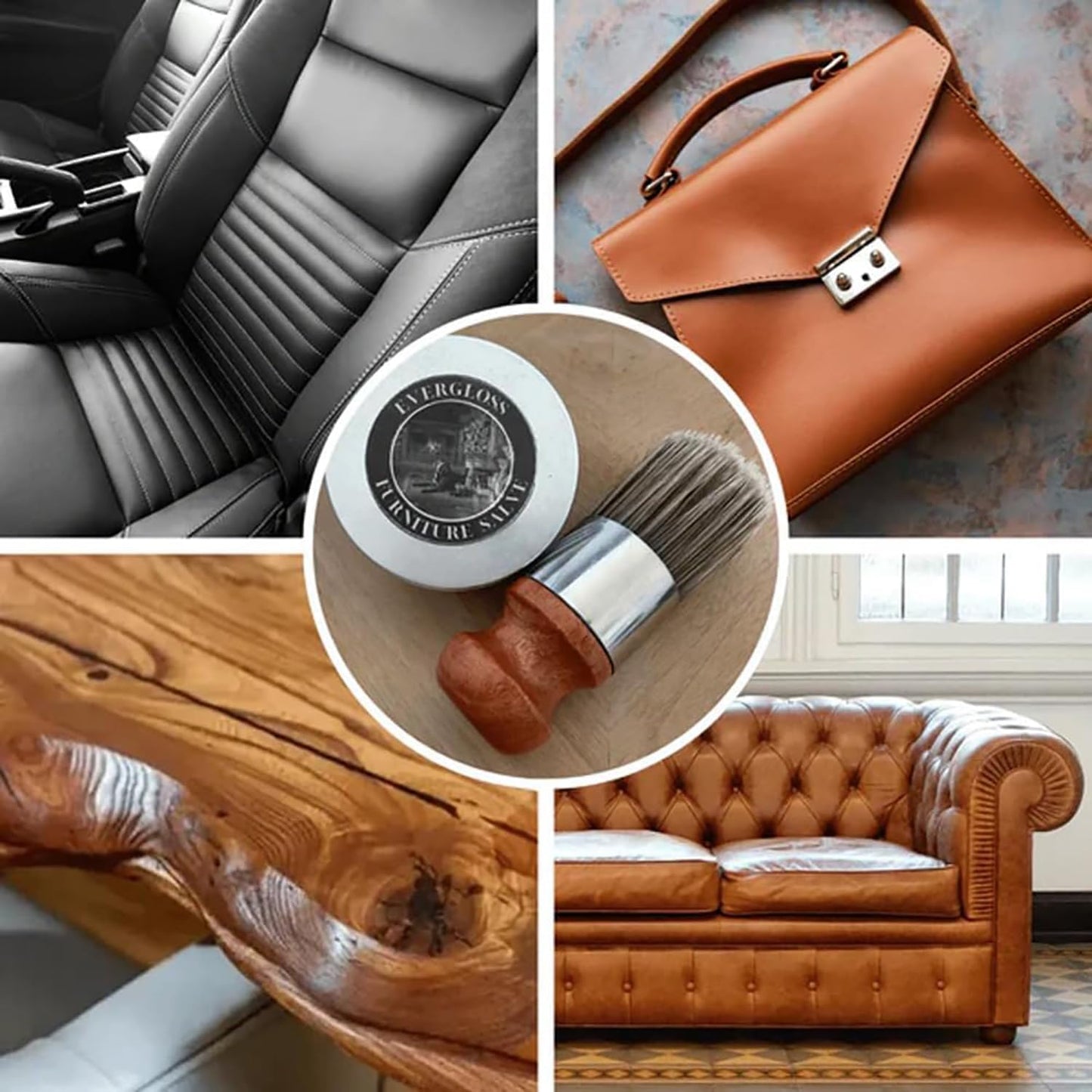 Leather Scratch Repair Wax