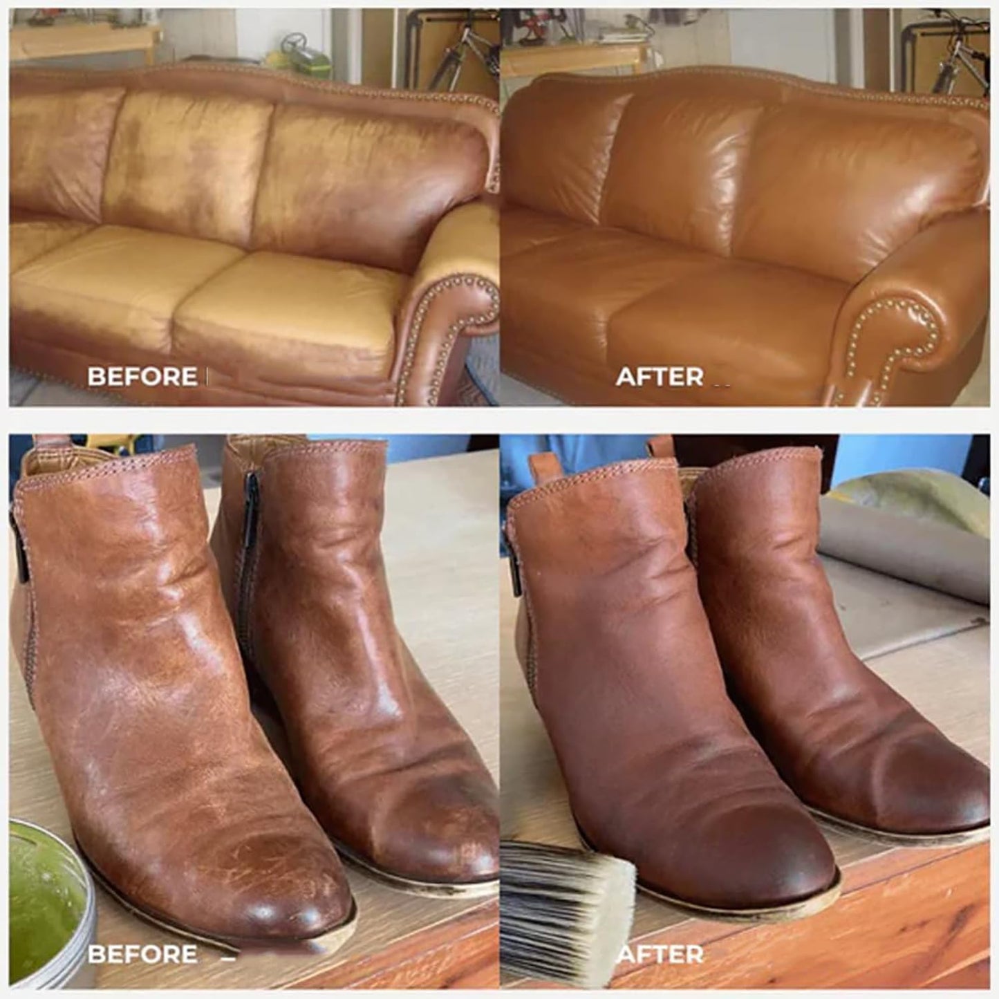 Leather Scratch Repair Wax