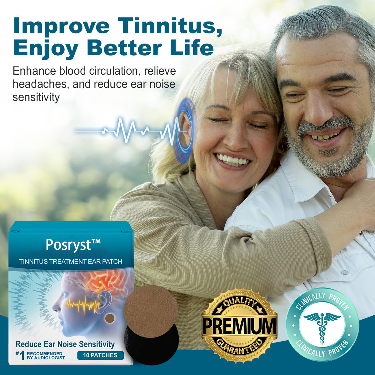 Tinnitus Treatment Ear Patch