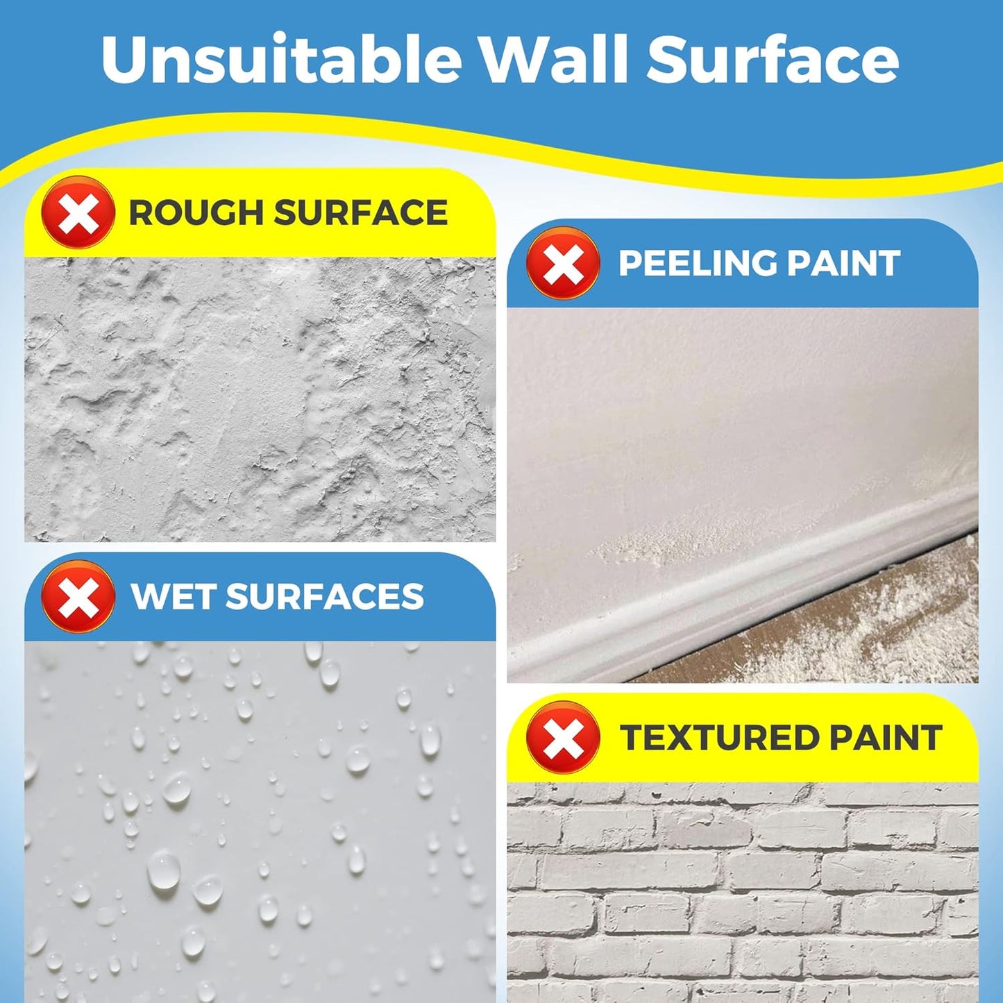 Self-Adhesive Transparent Electrostatic Wall Protection Film