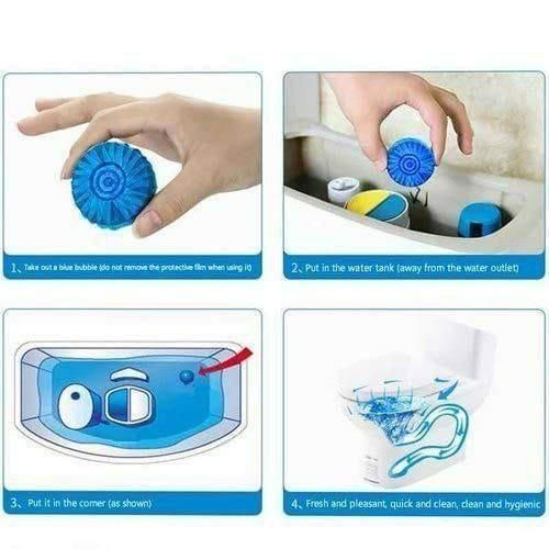 Toilet Deodorizer Cleaner Tablet