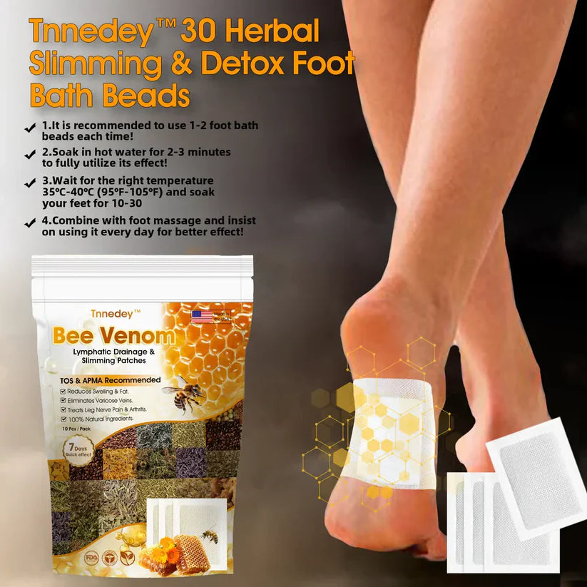 Bee Venom Lymphatic Daiamage & Sliming Patches