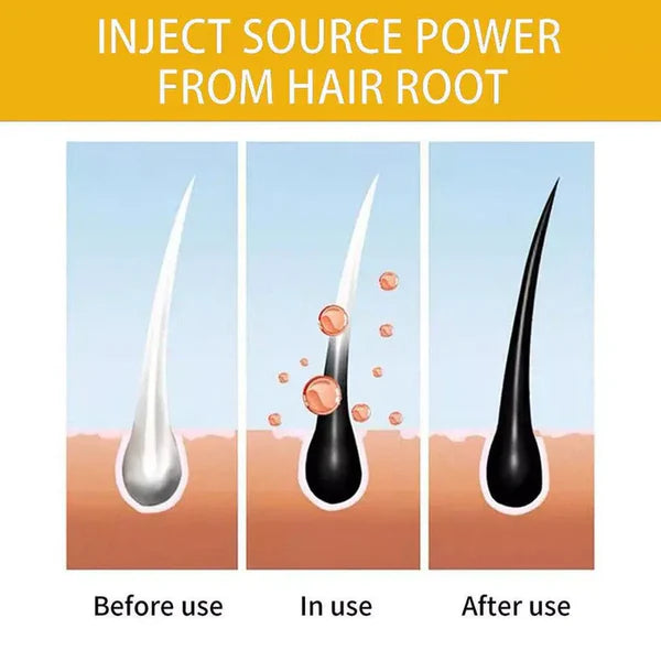 Long Lasting Natural Hair Dye Shampoo (Buy 1 Get 1 Free)
