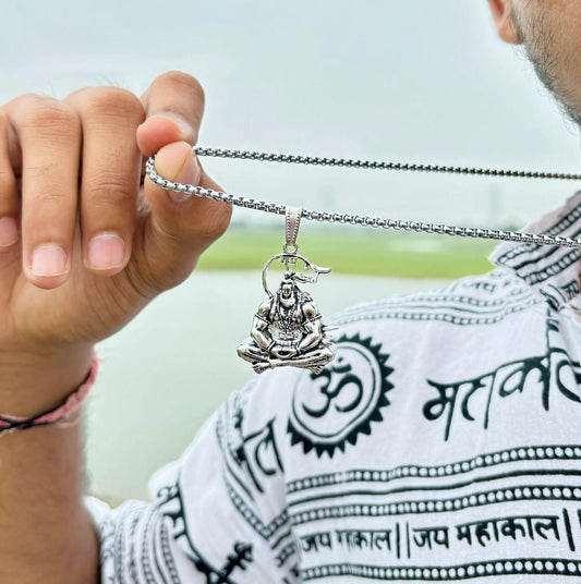 Lord Hanuman Chain With Pendant Set (Pack of 4)