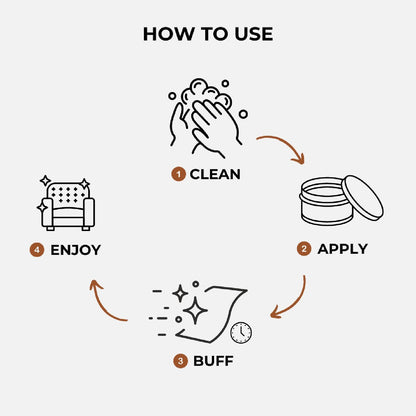 Leather Scratch Repair Wax