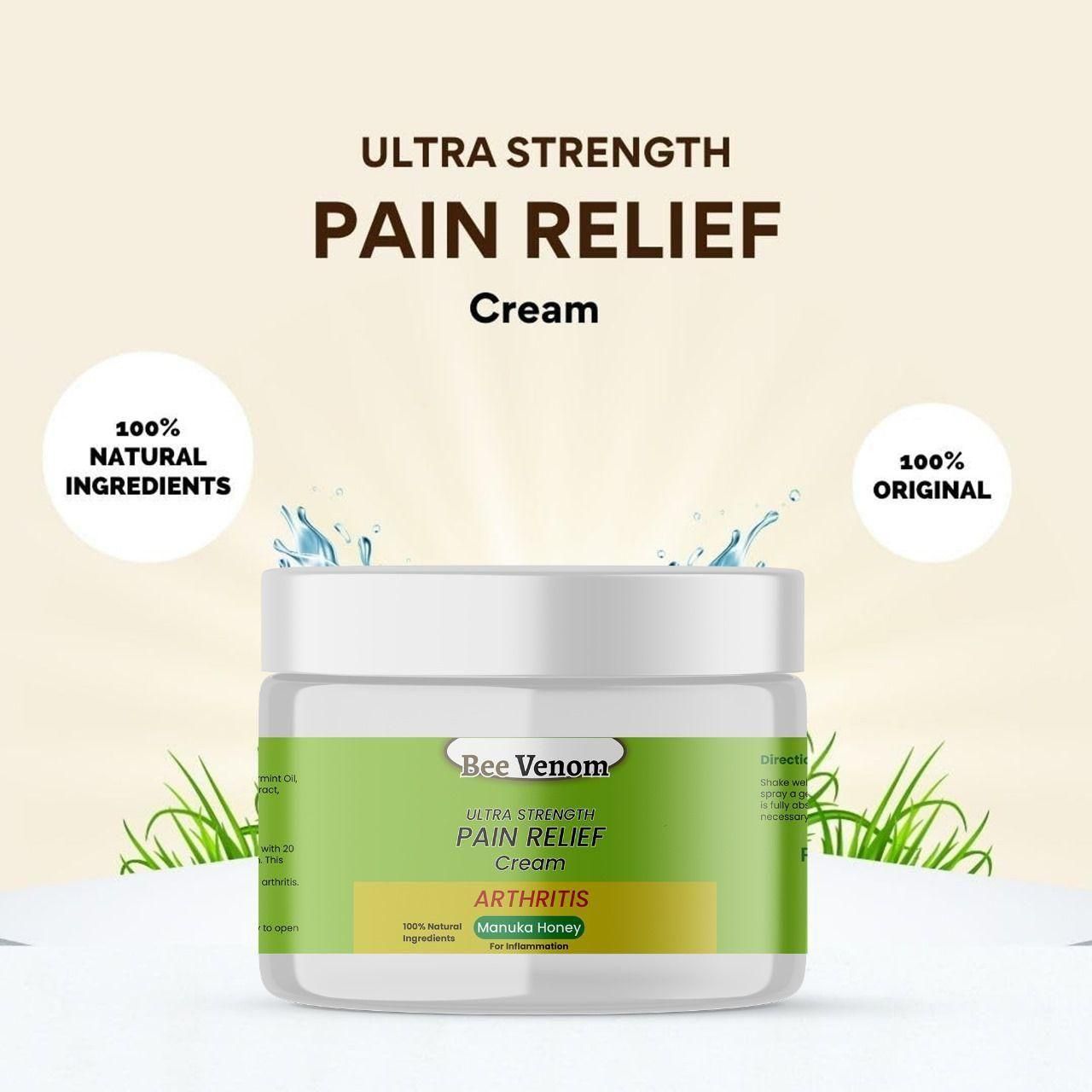 Bee Therapy  Bee Venom Pain Relief Cream (Buy 1 Get 2 Free)