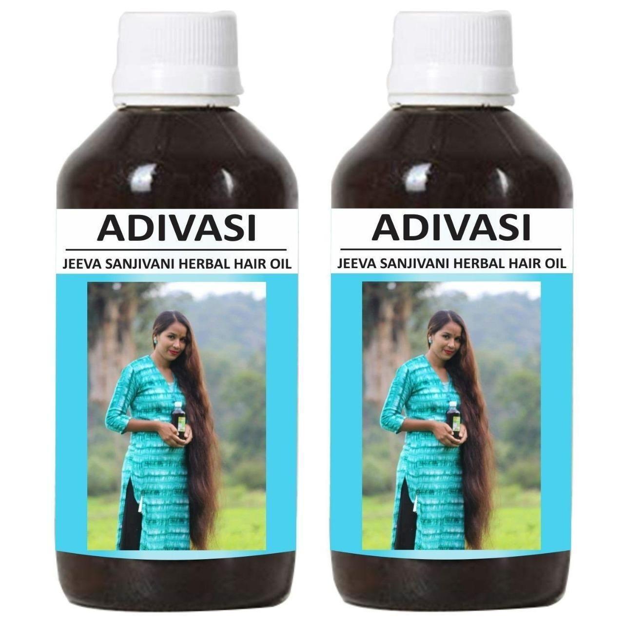 Adivasi Herbal Hair Oil (Buy 1 Get 1 Free)