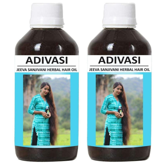 Adivasi Herbal Hair Oil (Buy 1 Get 1 Free)