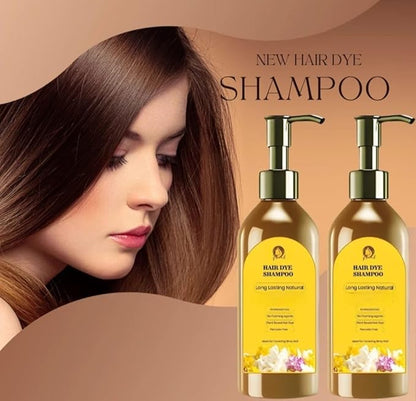 Long Lasting Natural Hair Dye Shampoo (Buy 1 Get 1 Free)