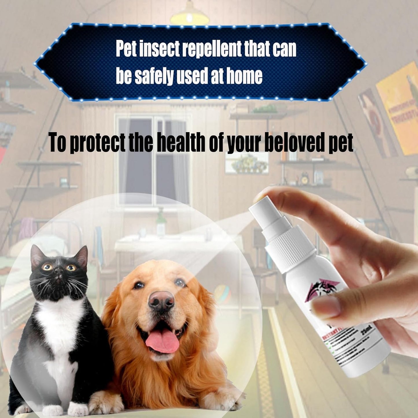 Instant Flea Relief Spray (Buy 1 Get 1 Free)