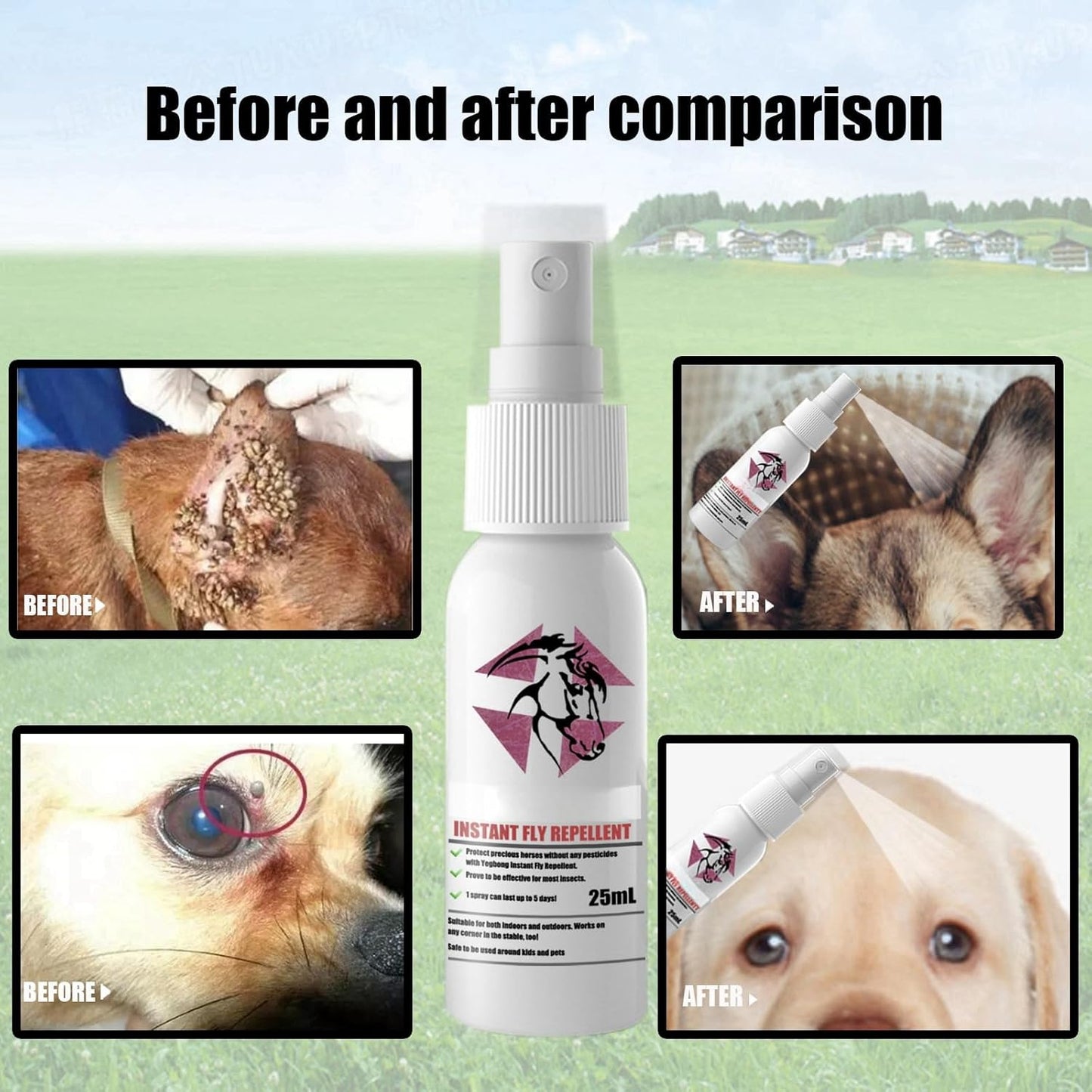 Instant Flea Relief Spray (Buy 1 Get 1 Free)