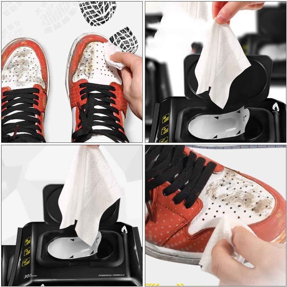 Shoe Cleaning Pads Wet Wipes (1 Packs of 80)