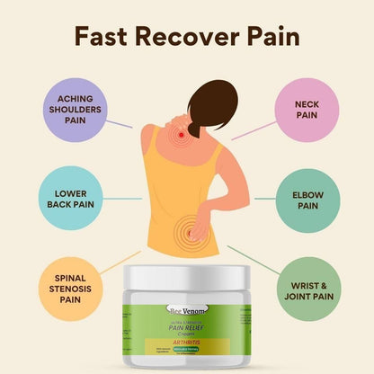 Bee Therapy  Bee Venom Pain Relief Cream (Buy 1 Get 2 Free)