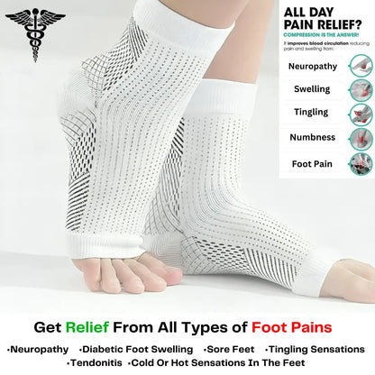Neuropathy Compression Socks For Foot Pain, Swelling Relief