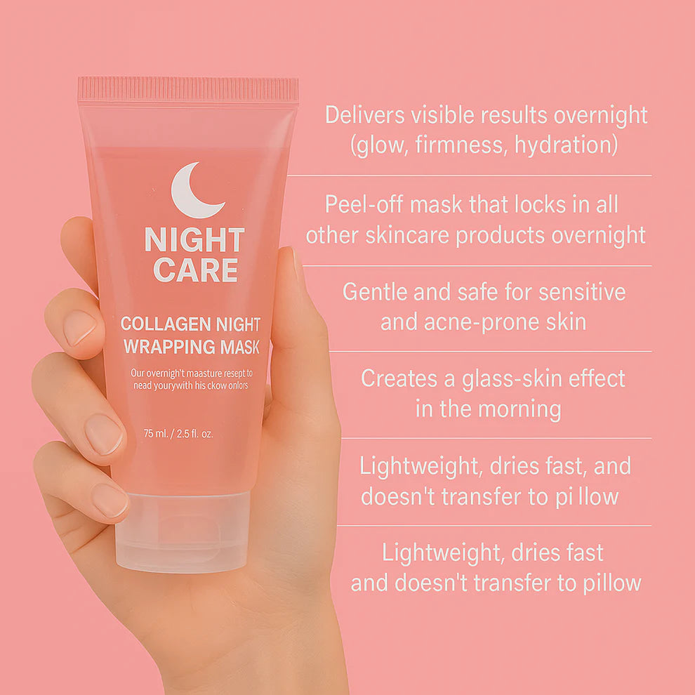 Korean Collagen Night Mask (Buy 1 Get 1 Free)