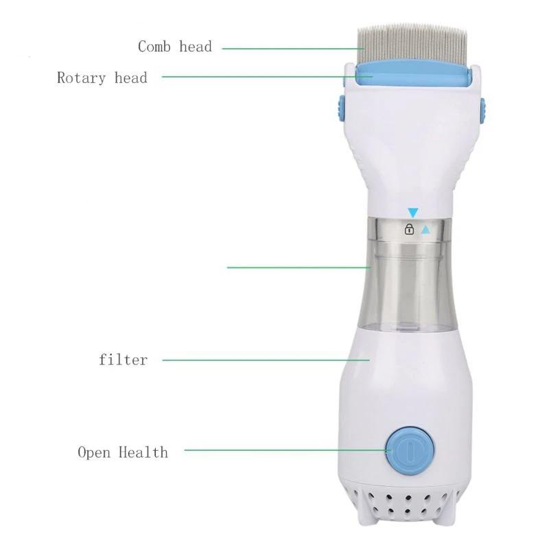 Electric Head Lice Remover Comb