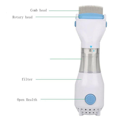 Electric Head Lice Remover Comb