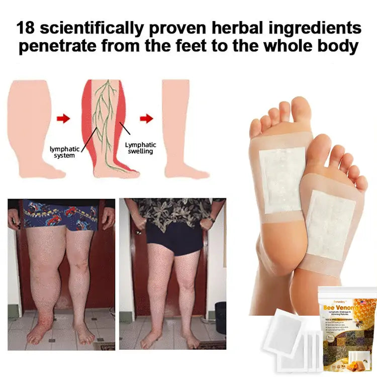 Bee Venom Lymphatic Daiamage & Sliming Patches