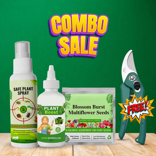 Ultimate Plant Care Combo Pack - With Free Plant Cutter